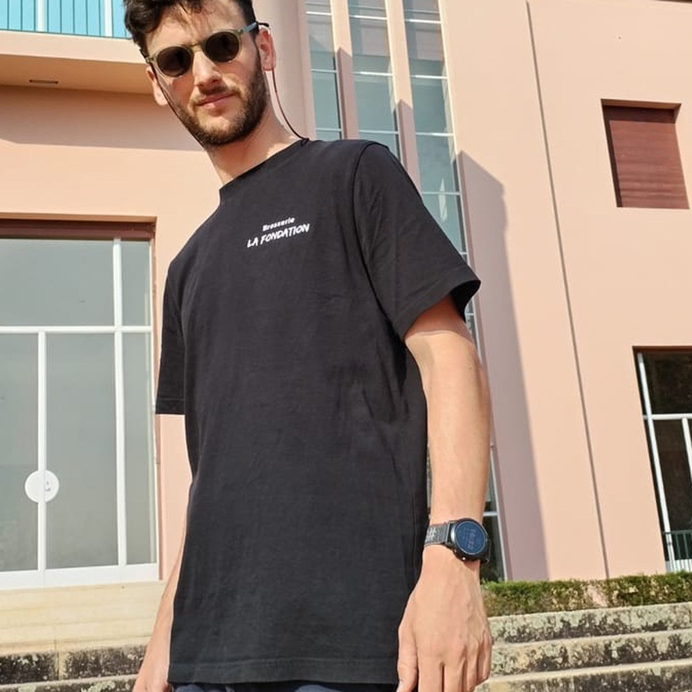 T-shirt Noir · La Fondation